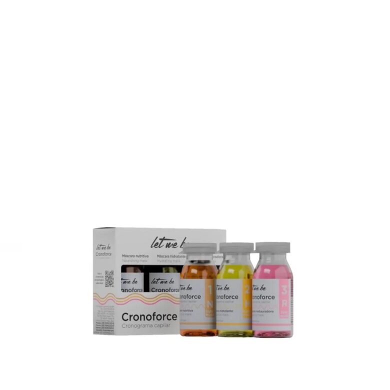 Matu atjaunojošs kurss mājas kopšanai - Cronoforce matu ampulas, 15ml*3, LetMeBe